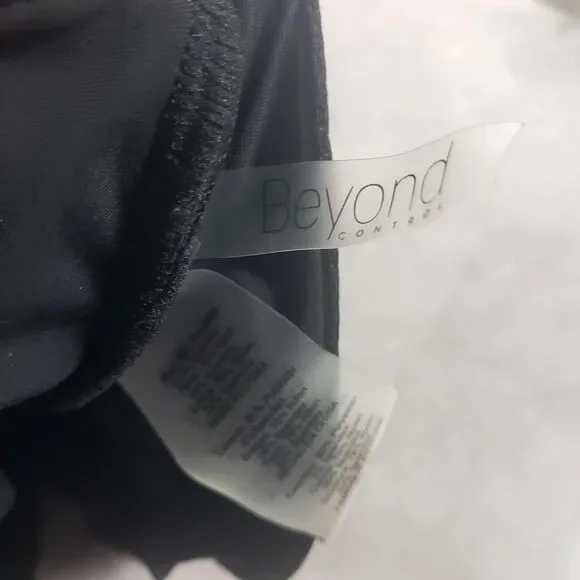 Beyond Control Swimdress Womens 12 Black One Piece Gold Grommets LXGR00839 - Picture 12 of 15